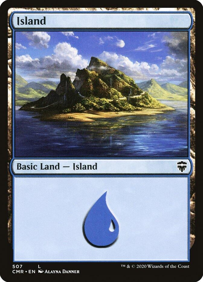 Image for Island (507) (507) [Commander Legends]
