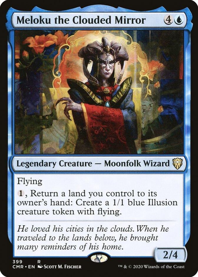 Image for Meloku the Clouded Mirror (399) [Commander Legends]