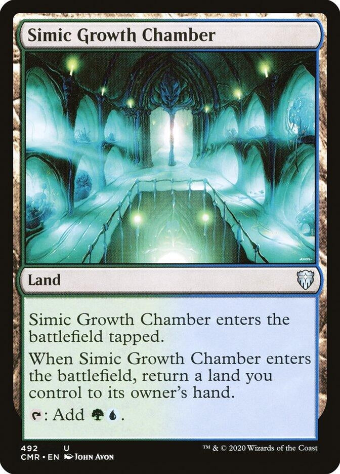 Image for Simic Growth Chamber (492) [Commander Legends]