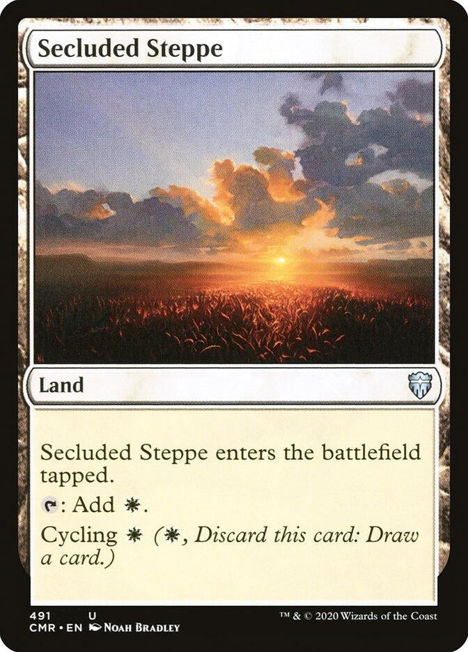 Image for Secluded Steppe (491) [Commander Legends]