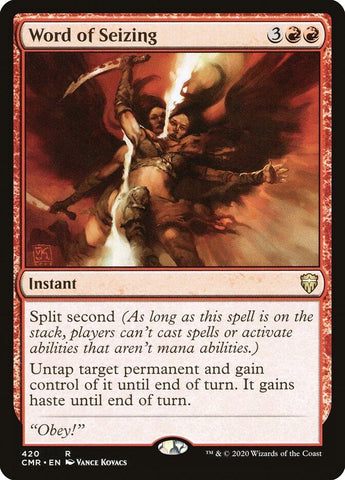 Image for Word of Seizing (420) [Commander Legends]