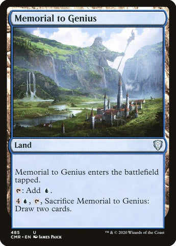 Image for Memorial to Genius (485) [Commander Legends]