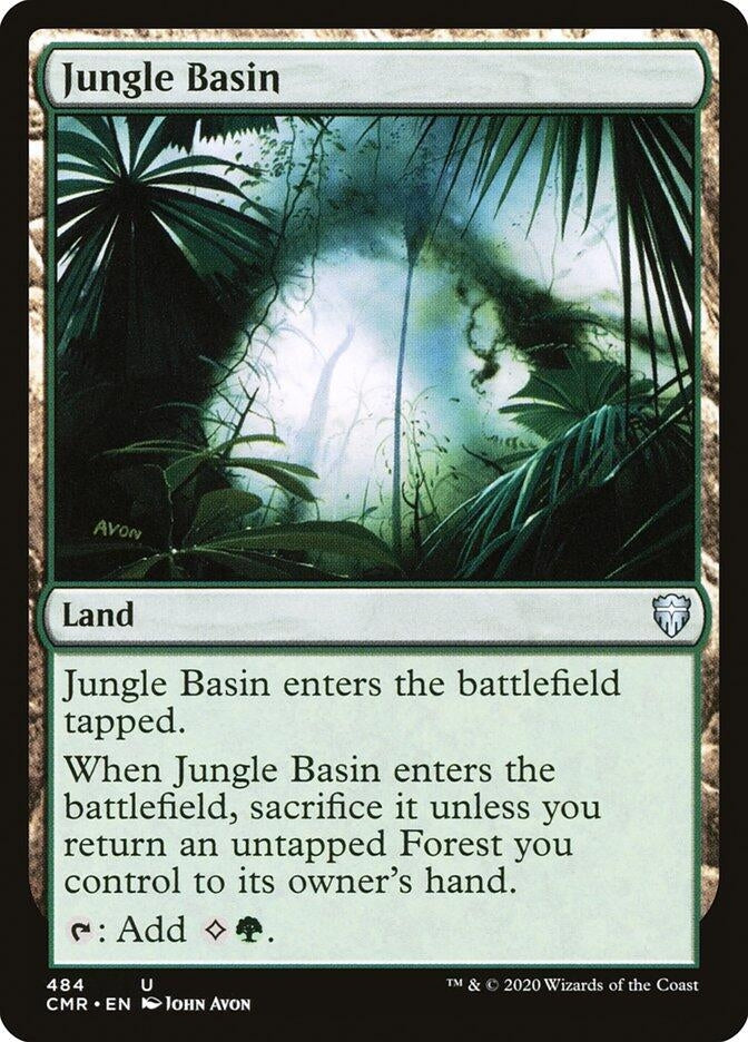 Image for Jungle Basin (484) [Commander Legends]