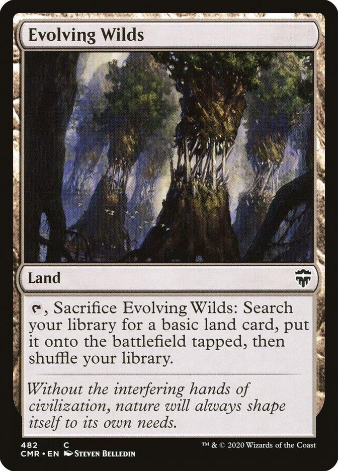 Image for Evolving Wilds (482) [Commander Legends]