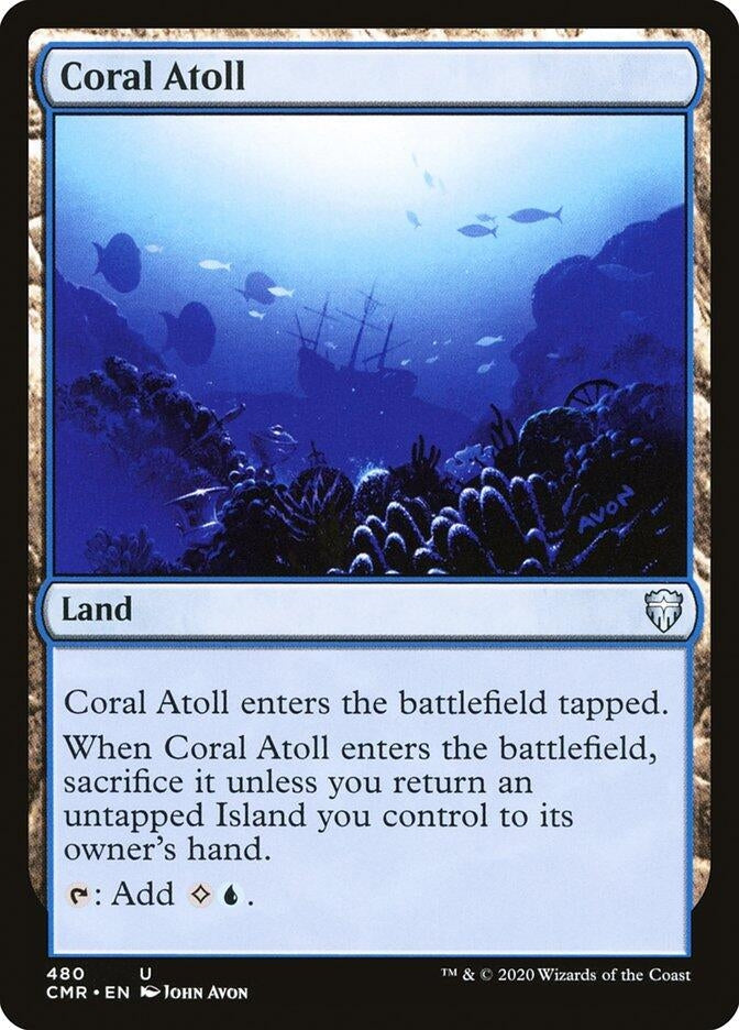 Image for Coral Atoll (480) [Commander Legends]