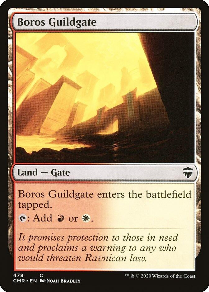 Image for Boros Guildgate (478) [Commander Legends]