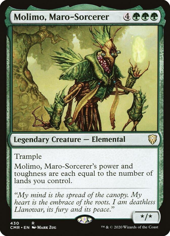 Image for Molimo, Maro-Sorcerer (430) [Commander Legends]