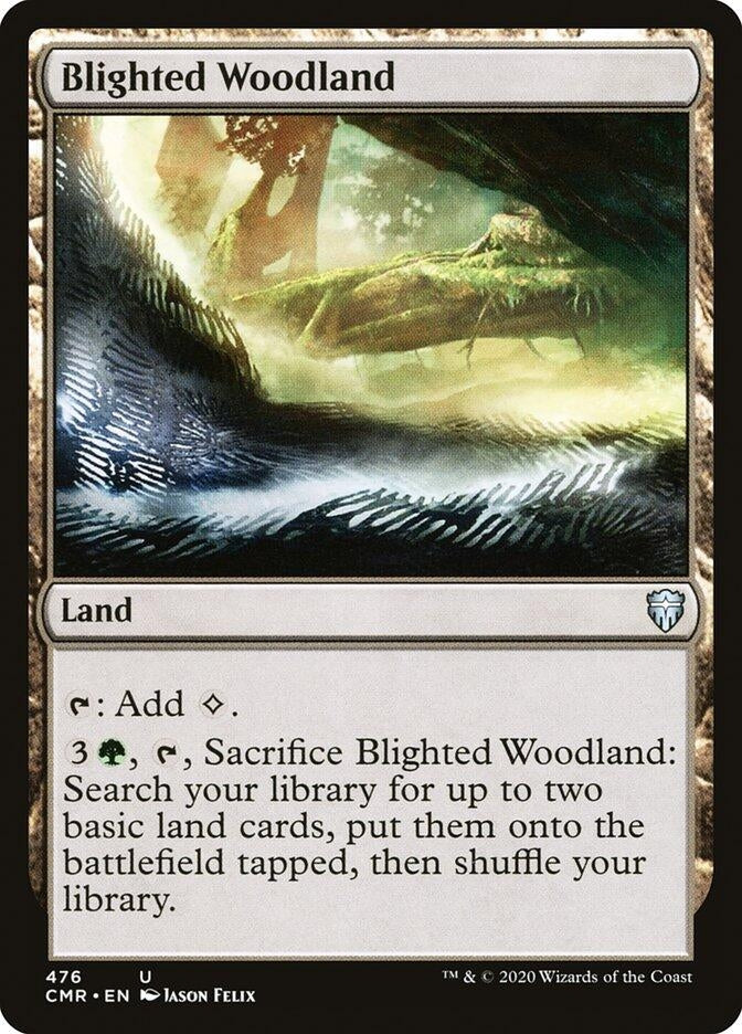 Image for Blighted Woodland (476) [Commander Legends]