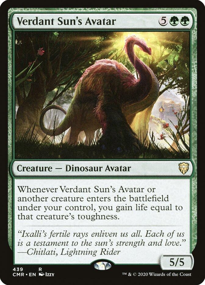 Image for Verdant Sun's Avatar (439) [Commander Legends]