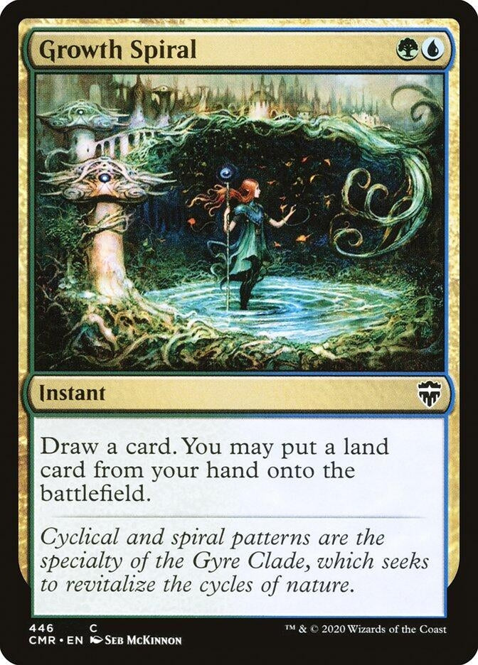 Image for Growth Spiral (446) [Commander Legends]