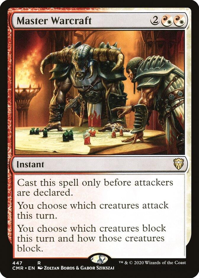 Image for Master Warcraft (447) [Commander Legends]