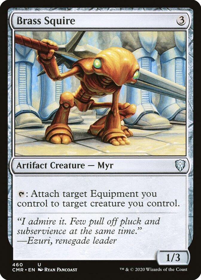 Image for Brass Squire (460) [Commander Legends]