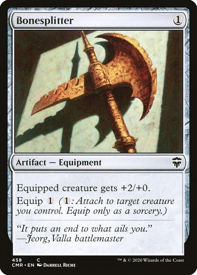 Image for Bonesplitter (458) [Commander Legends]