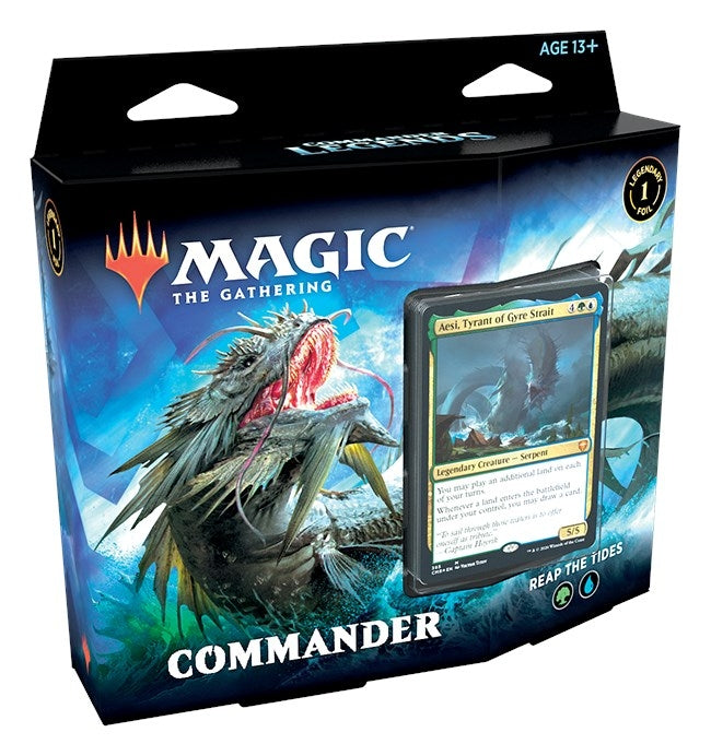 Image for Commander Legends - Reap the Tides Commander Deck [Commander Legends]