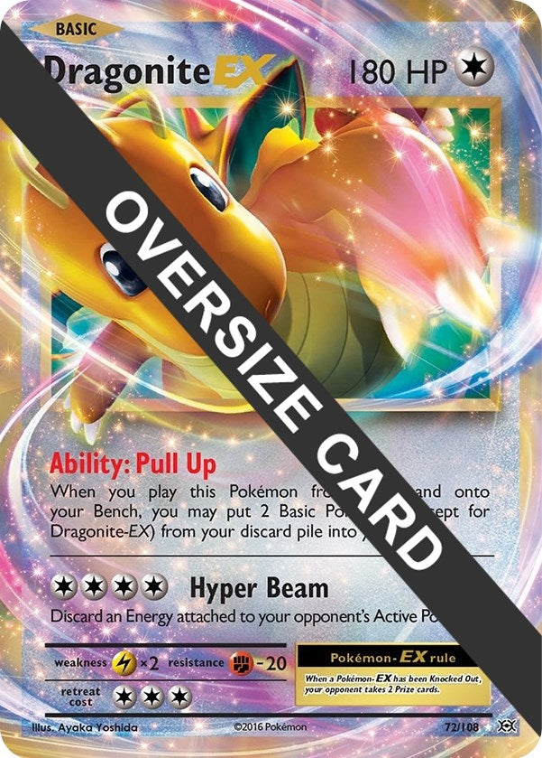 Image for Dragonite EX (072/108) [Jumbo Cards]