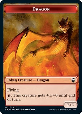 Image for Dragon // Golem Double-Sided Token (7 // 9) [Commander Legends]