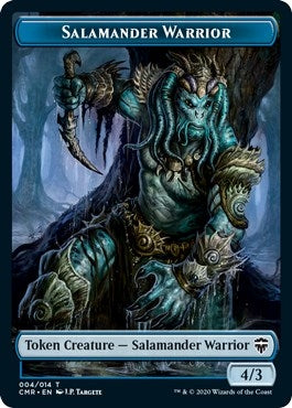 Image for Salamander Warrior // Thrull Double-Sided Token (4 // 5) [Commander Legends]