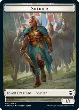 Image for Soldier // The Monarch Double-Sided Token (2 // 14) [Commander Legends]