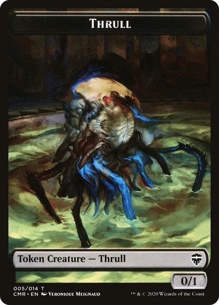 Image for Thrull // Treasure Double-Sided Token (5 // 12) [Commander Legends]