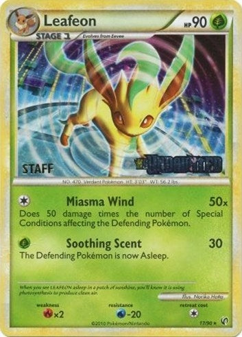 Image for Leafeon (17/90) [Nintendo Promos]
