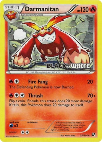 Image for Darmanitan (25/114) [Black and White Promos]