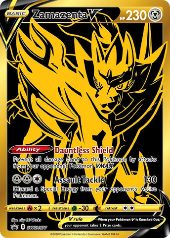 Zamazenta V - SWSH077 (SWSH077) (SWSH: Sword & Shield Promo Cards)