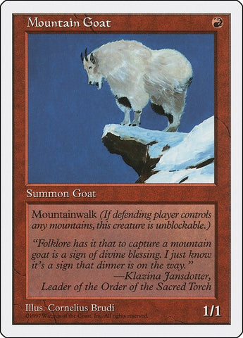 Image for Mountain Goat [Fifth Edition]