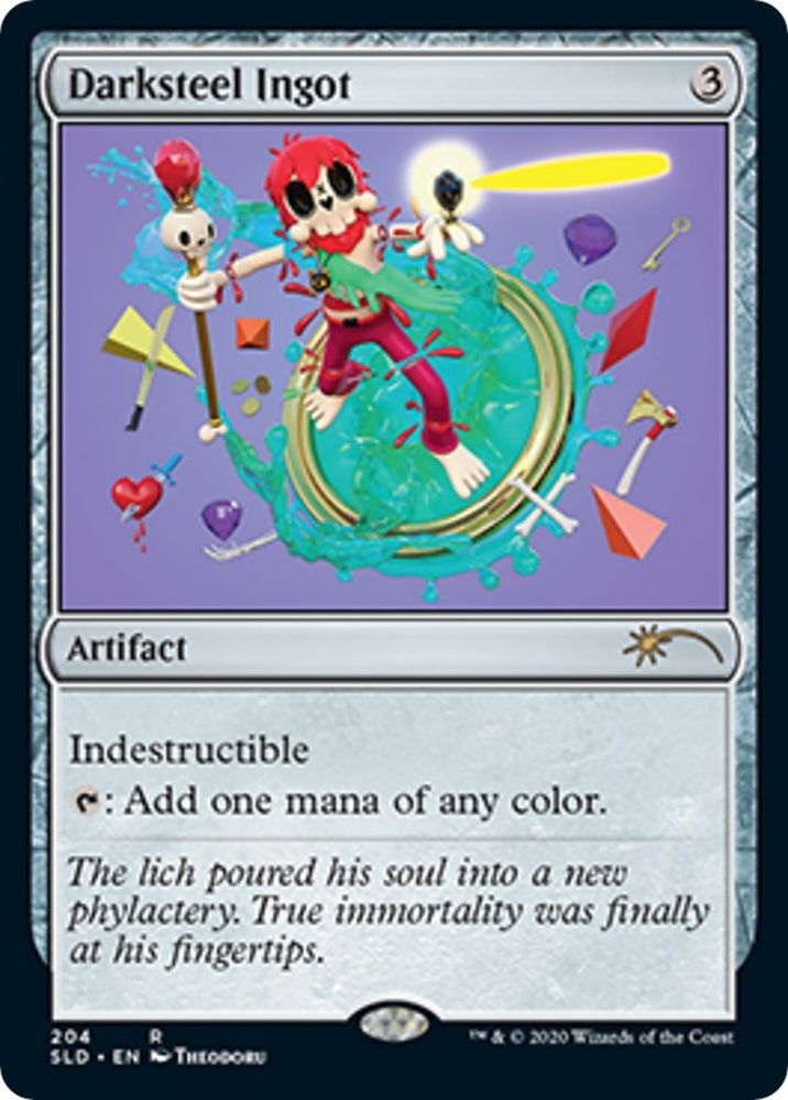 Image for Darksteel Ingot (204) [Secret Lair Drop Series]