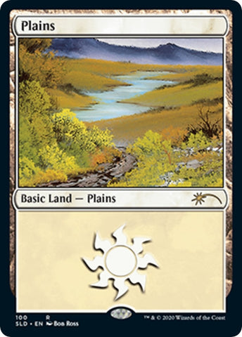 Image for Plains (100) (Bob Ross) (100) [Secret Lair Drop Series]