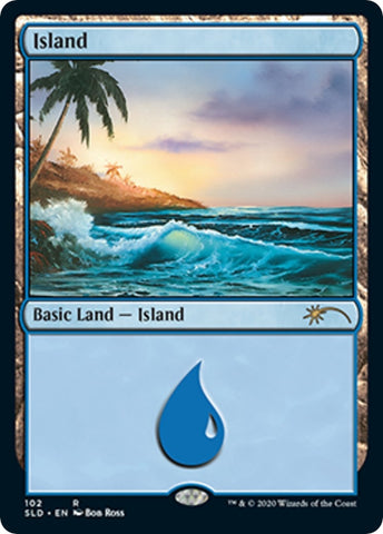 Image for Island (102) (Bob Ross) (102) [Secret Lair Drop Series]