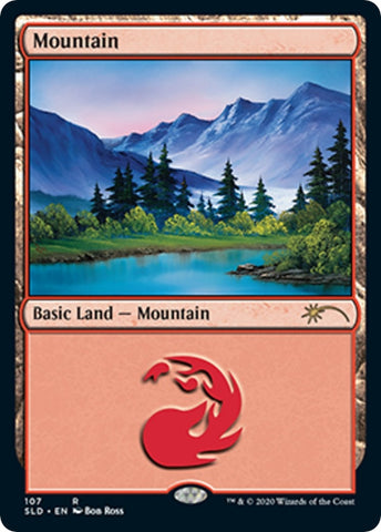 Image for Mountain (107) (Bob Ross) (107) [Secret Lair Drop Series]