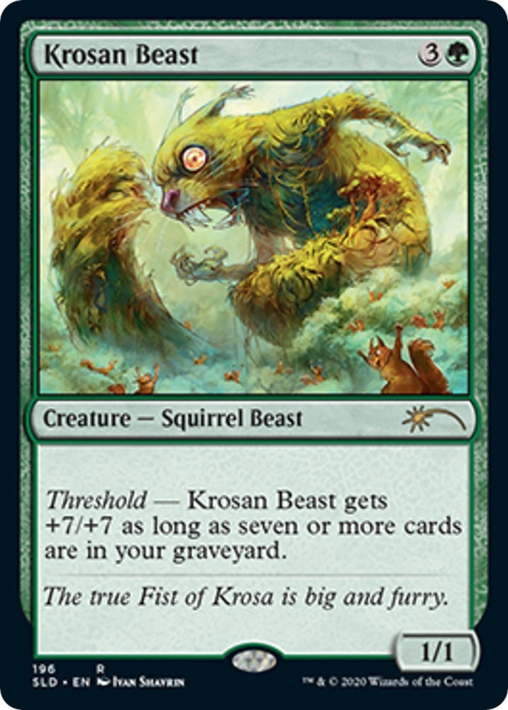 Image for Krosan Beast (196) [Secret Lair Drop Series]