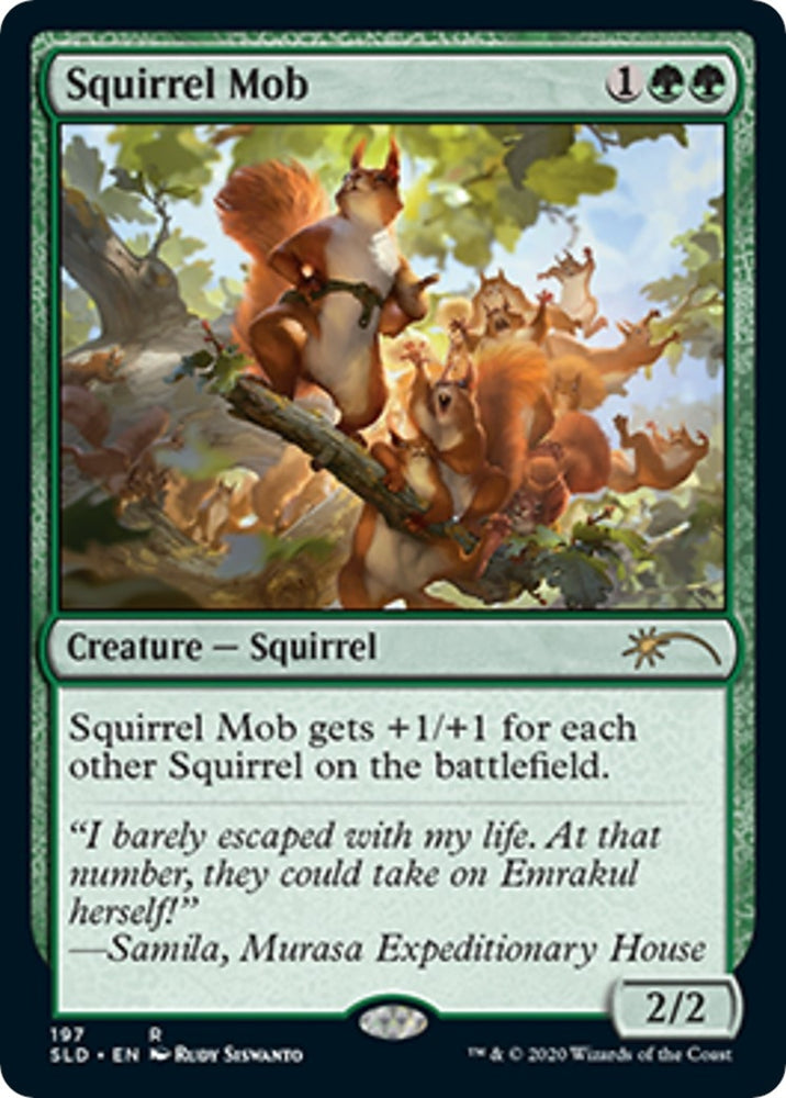 Image for Squirrel Mob (197) [Secret Lair Drop Series]