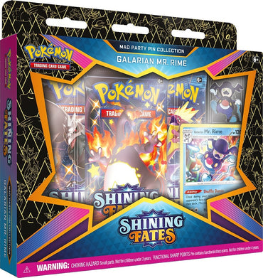 Image for Shining Fates Mad Party Pin Collection [Galarian Mr. Rime] [Shining Fates]