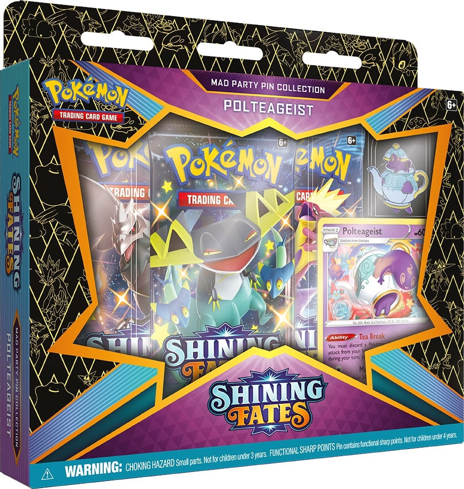 Image for Shining Fates Mad Party Pin Collection [Polteageist] [Shining Fates]