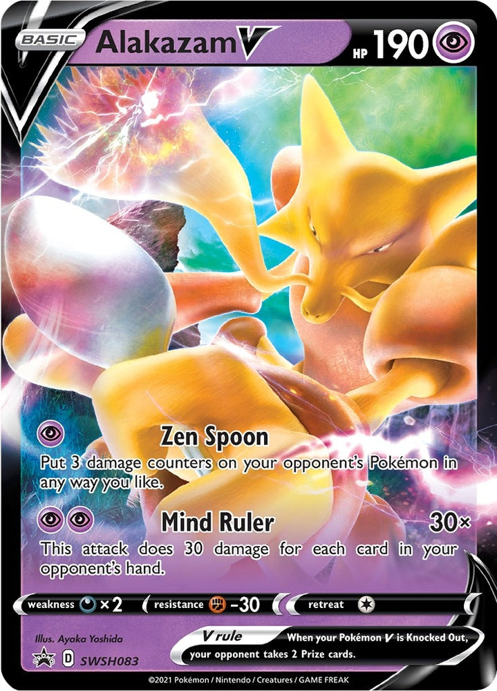 Image for Alakazam V - SWSH083 (SWSH083) [SWSH: Sword & Shield Promo Cards]