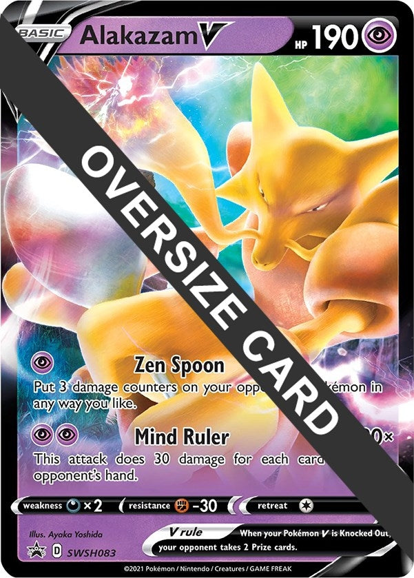 Image for Alakazam V (SWSH083) [Jumbo Cards]