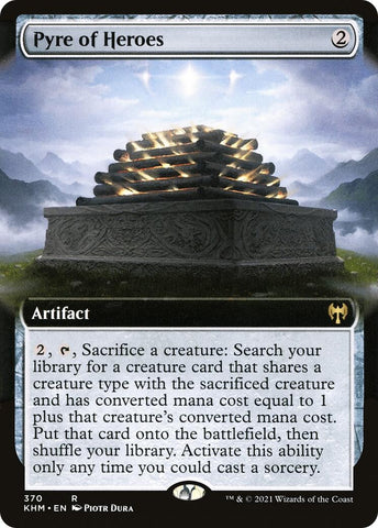 Image for Pyre of Heroes (Extended Art) (370) [Kaldheim]