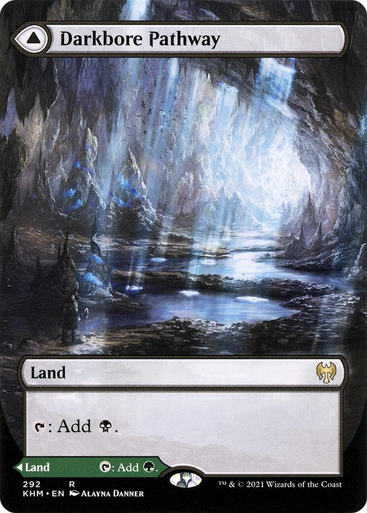 Image for Darkbore Pathway (Borderless) (292) [Kaldheim]