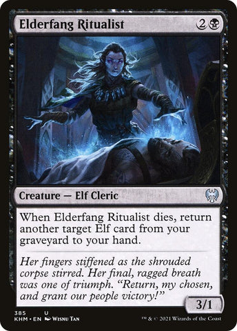 Image for Elderfang Ritualist (385) [Kaldheim]