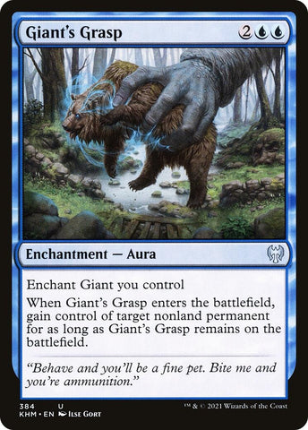 Image for Giant's Grasp (384) [Kaldheim]