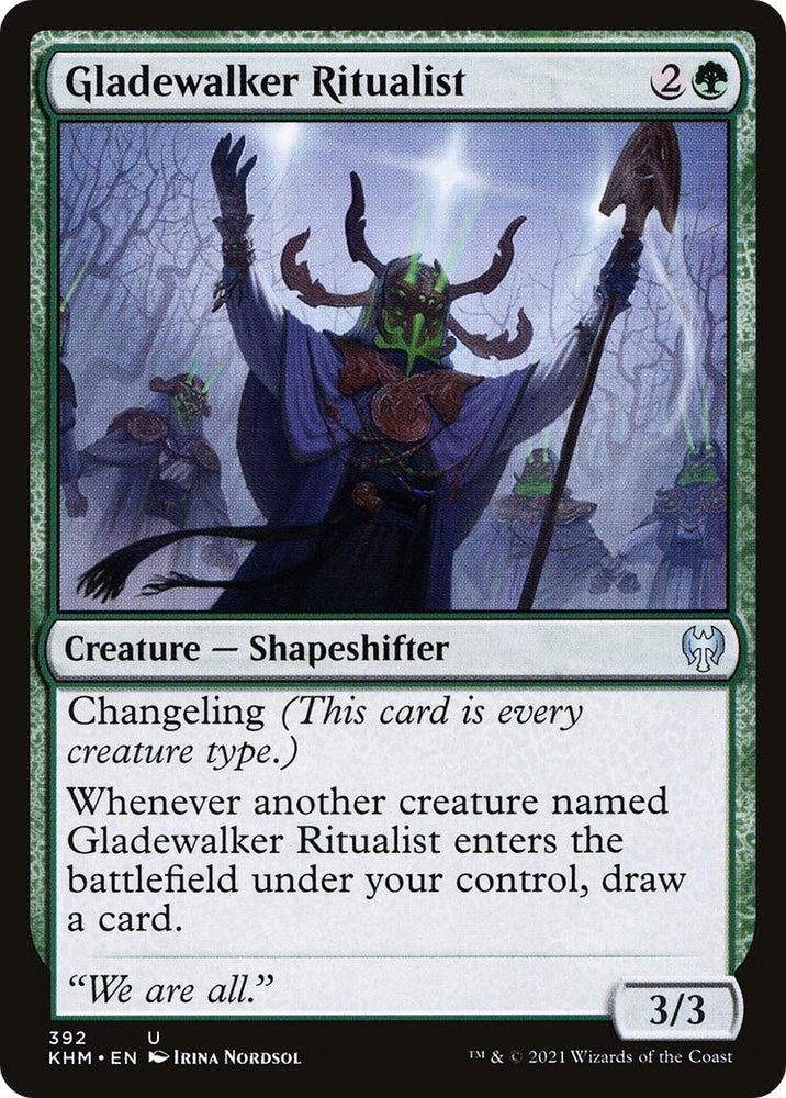 Image for Gladewalker Ritualist (392) [Kaldheim]