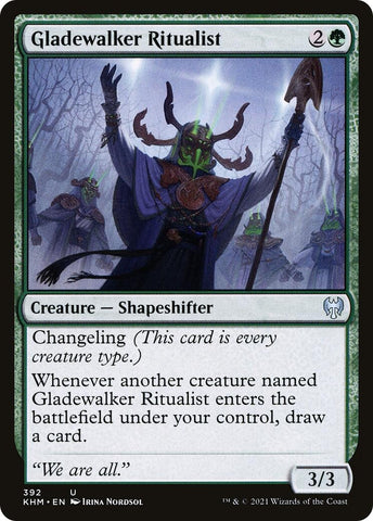 Image for Gladewalker Ritualist (392) [Kaldheim]