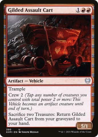 Image for Gilded Assault Cart (390) [Kaldheim]