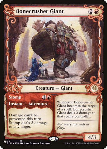 Image for Bonecrusher Giant (Showcase) (291) [The List Reprints]