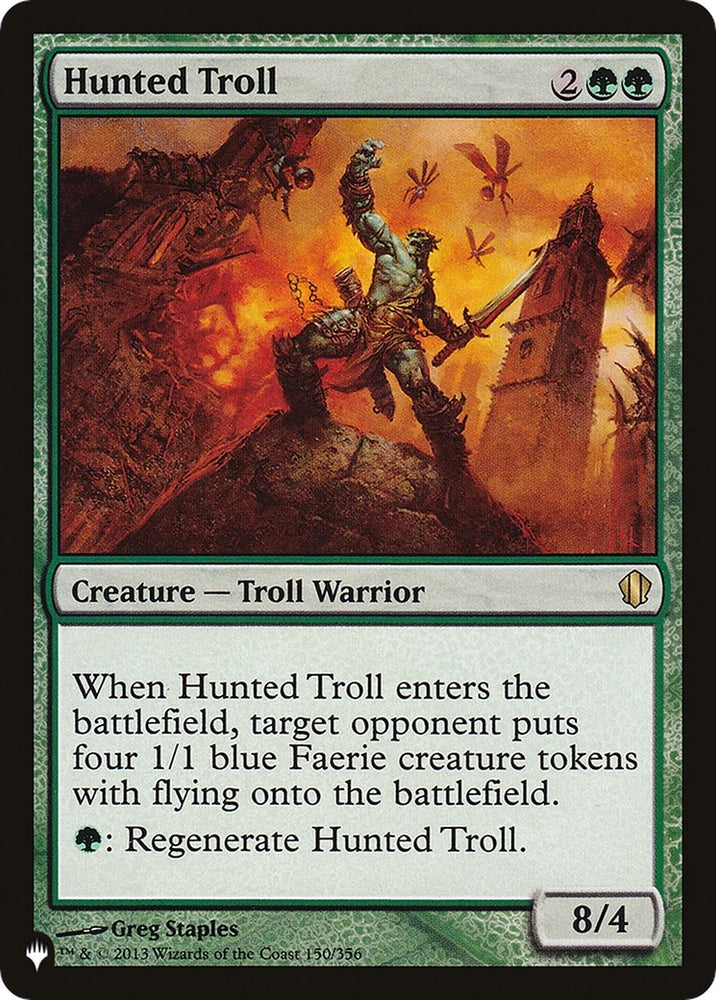 Image for Hunted Troll (150) [The List Reprints]