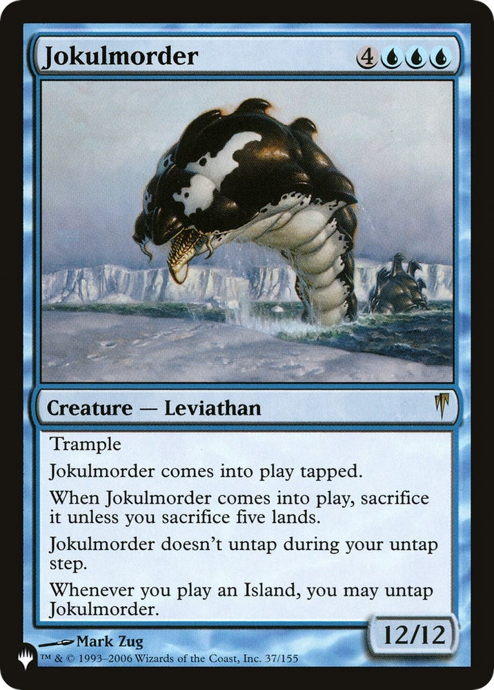 Image for Jokulmorder (37) [The List Reprints]