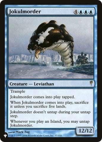Image for Jokulmorder (37) [The List Reprints]