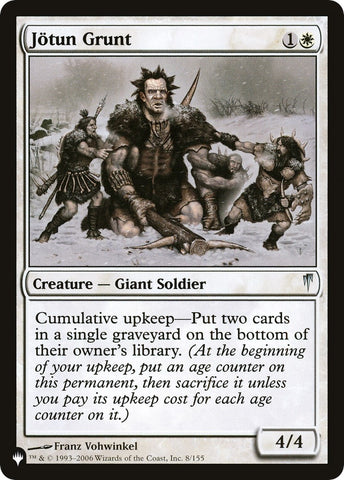 Image for Jotun Grunt (8) [The List Reprints]