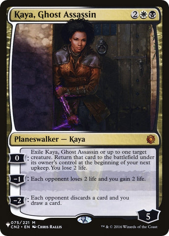 Image for Kaya, Ghost Assassin (75) [The List Reprints]